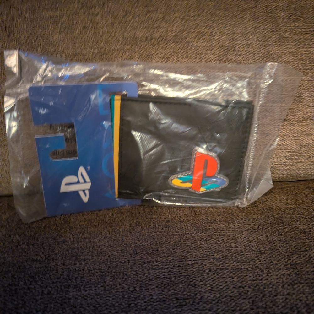 Sony Black Wallet with Logo
